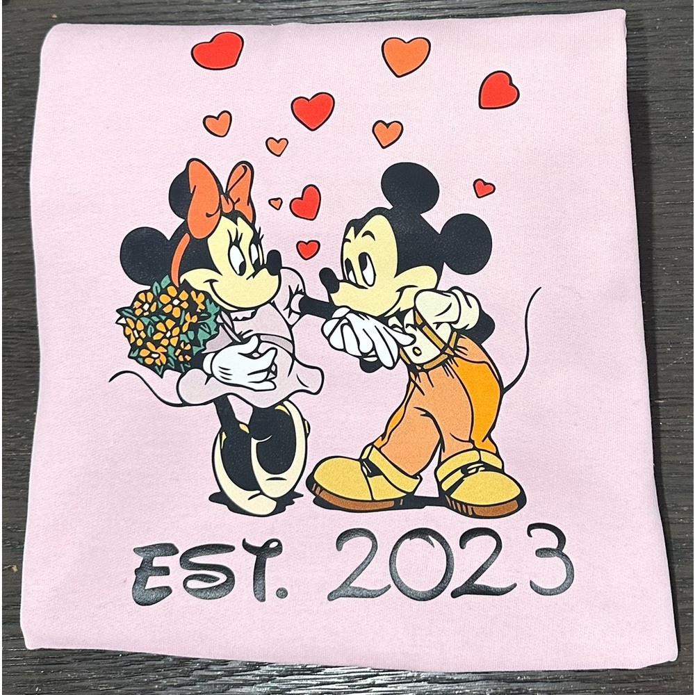 Medium Mickey  & Minnie sweater
